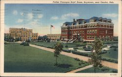 Father Flanagan Boys' Home near Omaha Boys Town, NE Postcard Postcard Postcard