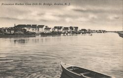 Princeton Harbor from 25th Street Bridge Postcard