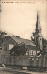 St Paul's Episcopal Church Postcard