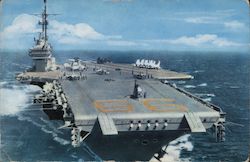 The U.S. Navy Attack Aircraft Carrier USS Forrestal (CVA-59)