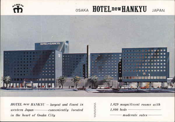 Hotel new Hankyu Osaka Japan