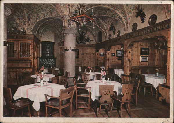 Kaisterstuben Wine Tavern Munich Germany Postcard Kaisterstuben Wine Tavern Munich Germany Postcard