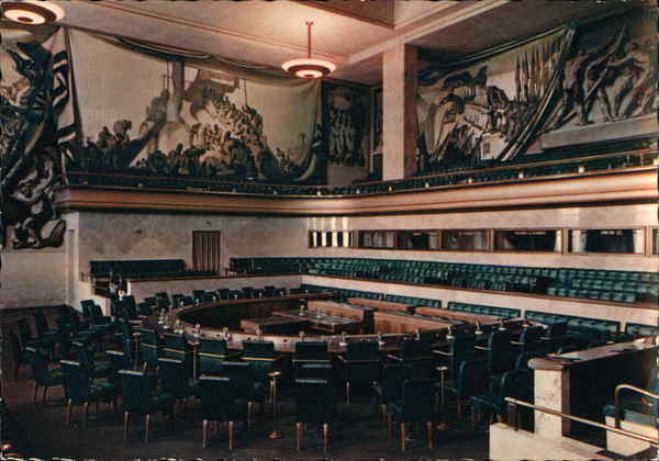 Salle des Conseils - Palais des Nations Geneva Switzerland