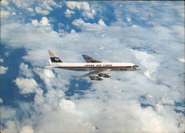 Japan Air Lines - DC8 Jet Courier