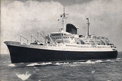 French Line SS Flandre Cruise Ships