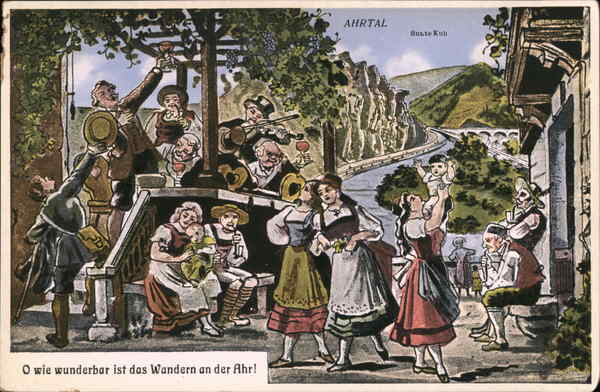 Oh How Wonderful it is to Wander on the Ahr West-Phalia Germany