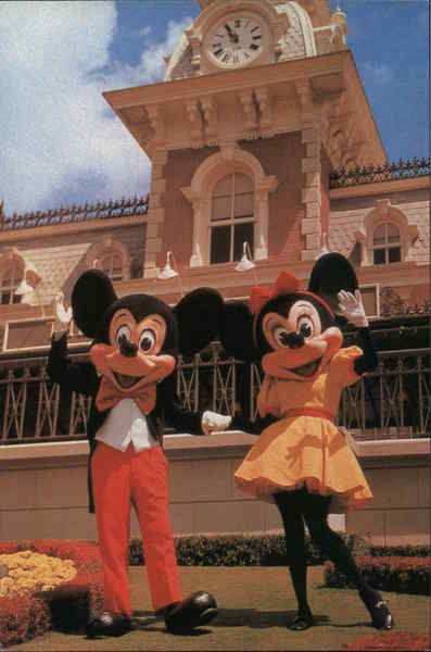 Tokyo Disney Mickey and Minnie Mouse