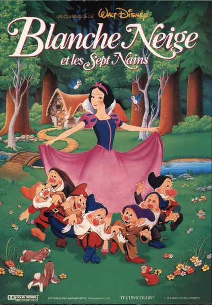 Euro Disney Walt Disney Snow White and the Seven Dwarfs Paris France