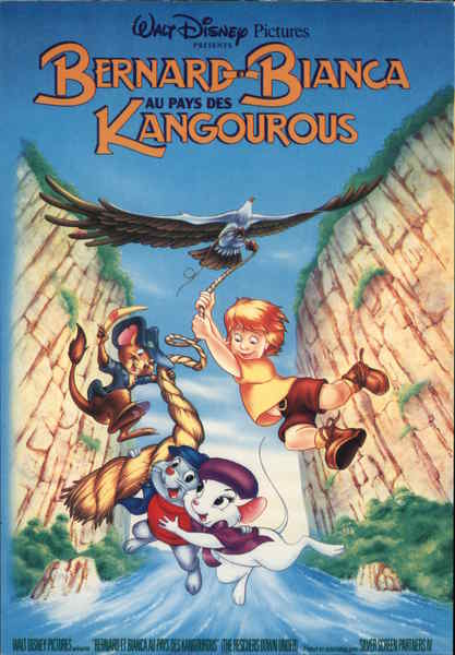 Euro Disney Walt Disney Pictures The Rescuers Down Under Paris France