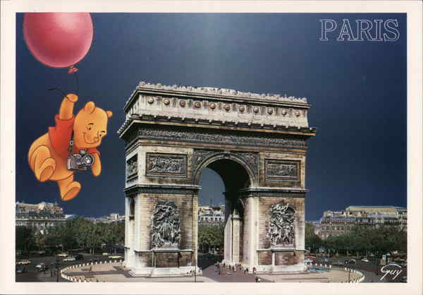 Euro Disney L'Arc de Triomphe de l'Etoile (1806-1836) Paris France
