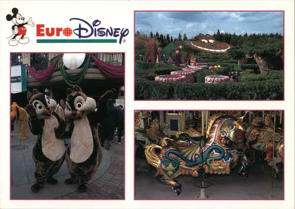 Euro Disney Fantasyland Paris France