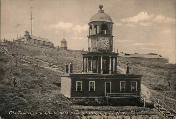 Old Town Clock (Built 1800) Citadel hill, Halifax, N S Nova Scotia Canada