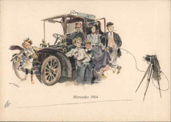 Mercedes 1904 Stuttgart Germany Cars