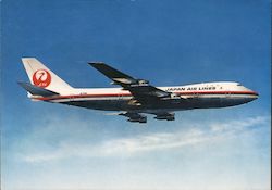 Japan Air Lines Postcard