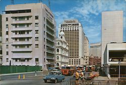 Connaught Road Central H.K. Postcard