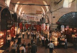 Istanbul - Covered Grand Bazaar Turkey Greece, Turkey, Balkan States Postcard Postcard Postcard