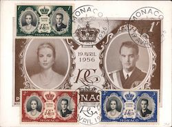 Grace Kelly Royal Wedding April 19, 1956 Postcard