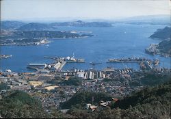 Sasebo - Sasebo bay Postcard