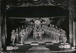 Artists performing dance Postcard