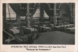 American Red Cross Park Club Postcard