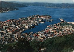 Aerial View Postcard