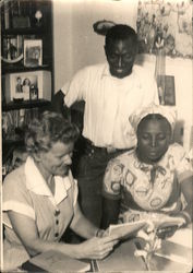 Miss Ruth Uhlinger Post Box 38 Butembo Belgian Congo, Africa Postcard