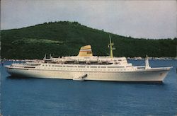 M.S. Sagafjord Postcard
