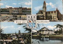 Dear Doctor Abbott Greetings from Saarbrucken Postcard