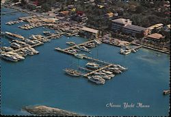 Aerial View of Yacht Haven and the Pilot House Club Postcard