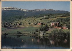 Norway Lilanda Hotel, Bulken, on the Oslo-Bergen Railway Postcard Postcard Postcard