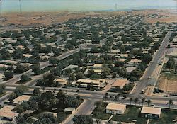 Aerial View of City Postcard