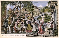 Oh How Wonderful it is to Wander on the Ahr Postcard