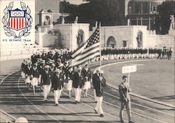 1960 US Olympic Team, Rome, Italy Postcard Postcard Postcard