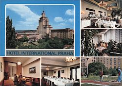 Prague - Praha - Hotel International Czech Republic Eastern Europe Postcard Postcard Postcard
