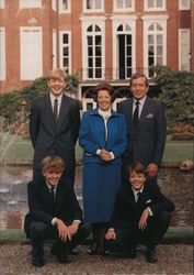 Queen Beatrix and Family Netherlands Benelux Countries Postcard Postcard Postcard