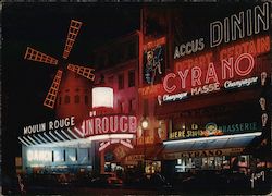 Le Moulin Rouge Postcard