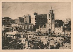 Strastnaya Square Postcard