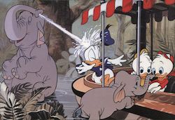Tokyo Disneyland Jungle Cruise Postcard