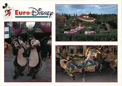 Euro Disney Fantasyland Postcard