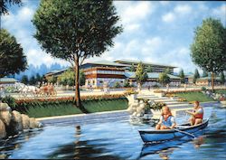 Sequoia Hotel, Euro Disney Postcard