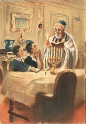 Festival of the Maccabees - Hanukkah Postcard