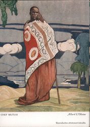 Chef Mutusi Postcard