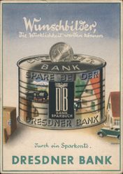 Dresdner Bank Postcard