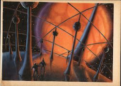 Soviet "Future Space" Series Postcard