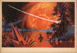 Soviet "Future Space" Series Postcard