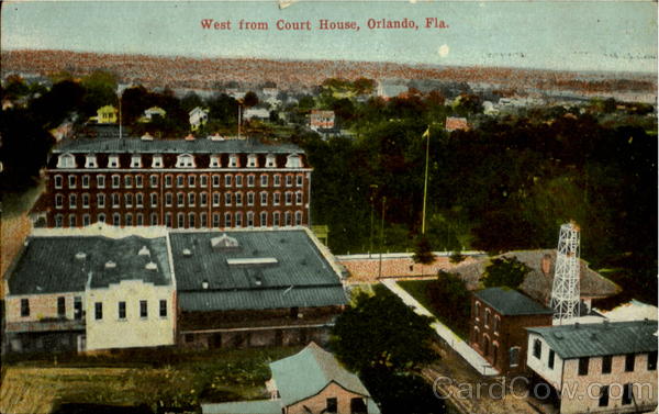 West From Court House Orlando Florida