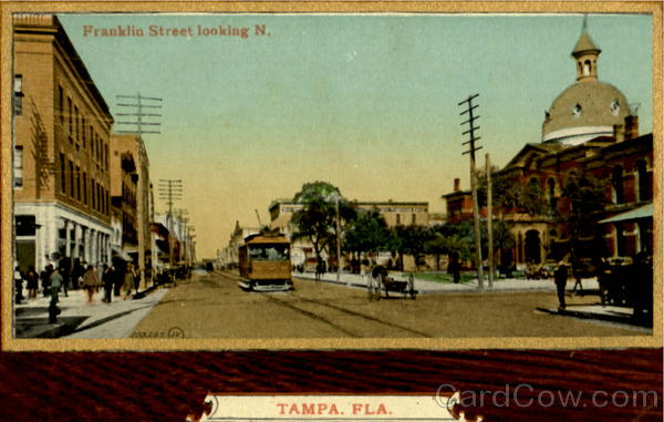 Franklin Street Looking North Tampa Florida