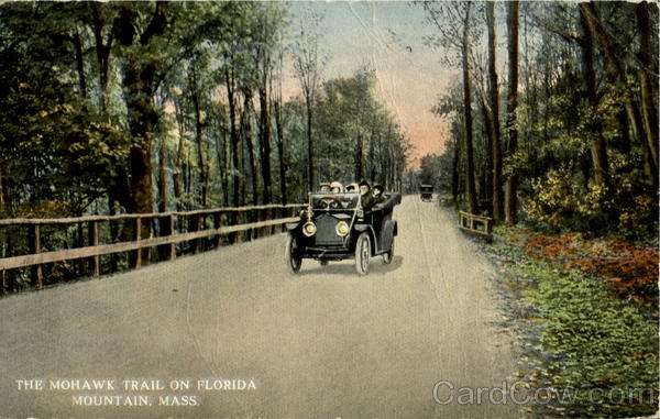 The Mohawk Trail On Florida Mountain Massachusetts
