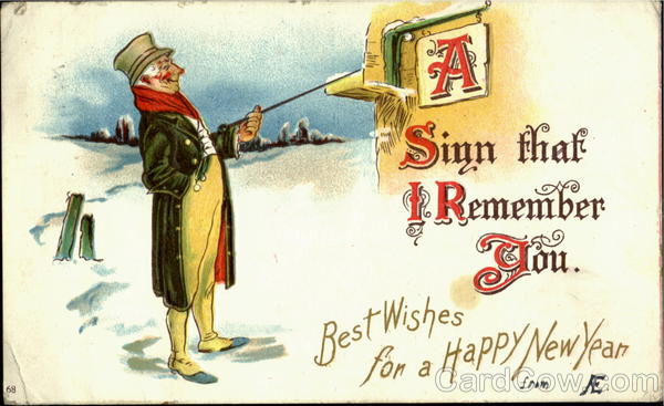 A Sign That I Remember You New Year's