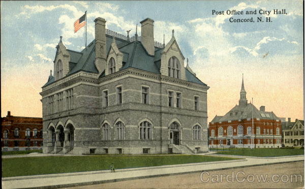 Post Office And City Hall Concord New Hampshire